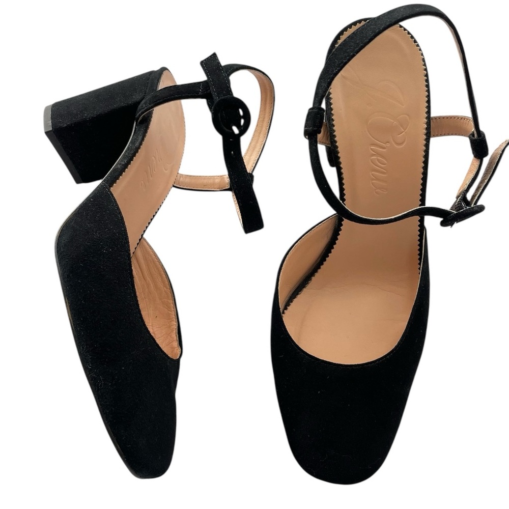 J.Crew suede heels